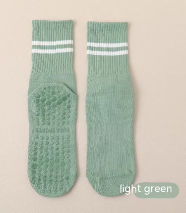 SANS Mid-calf Pilates Socks with Grips