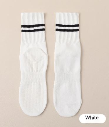 SANS Mid-calf Pilates Socks with Grips