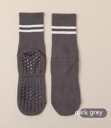 SANS Mid-calf Pilates Socks with Grips