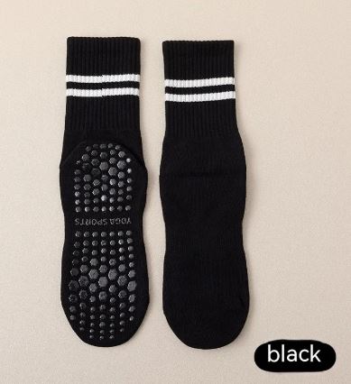 SANS Mid-calf Pilates Socks with Grips